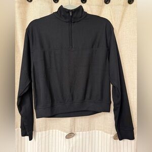 VSX Black Quarter-Zip Sweatshirt